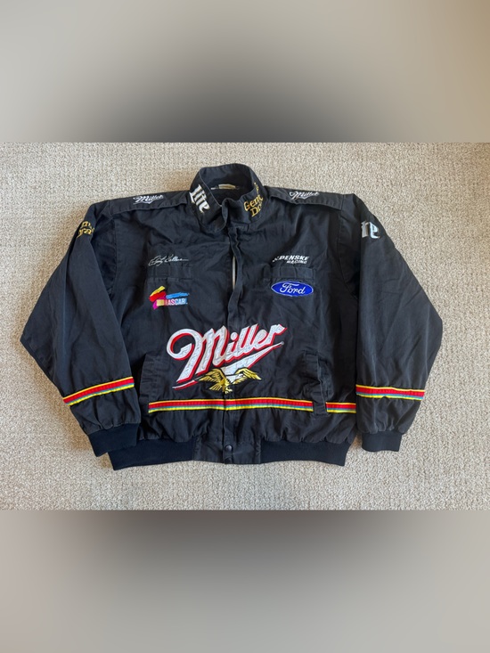 Nascar Other - Vintage Nascar Rusty Wallace Miller Racing Jacket